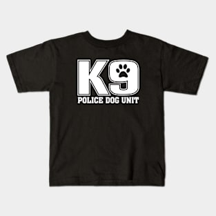 K9 Police Dog Unit Kids T-Shirt